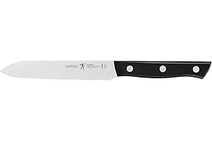 HENCKELS Dynamic Razor-Sharp 5-inch Utility Knife, Tomato Knife, German Engineered Informed by 100+ Years of Mastery