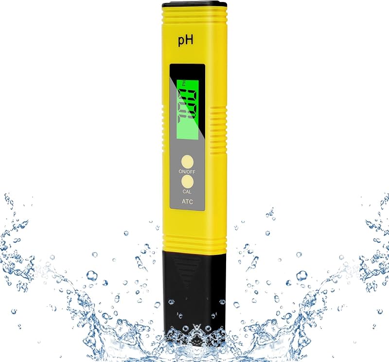 Flintronic Digital PH Meter 0.01pH High Accuracy Tester Water Pool Hydroponics