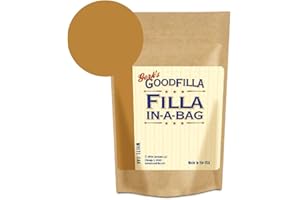 Wood Grain Filler & Putty Powder - Innovative Formula - Filla-In-A-Bag - White Oak - 4 oz By Goodfilla | Repairs, Finishes & Patches | Paintable, Stainable, Sandable & Quick Drying | Zero Waste