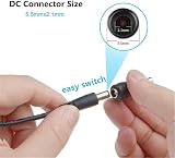 ZZOSRDR 5V 2A Universal Power Adapter with 7 Tips DC Plug Set view 5