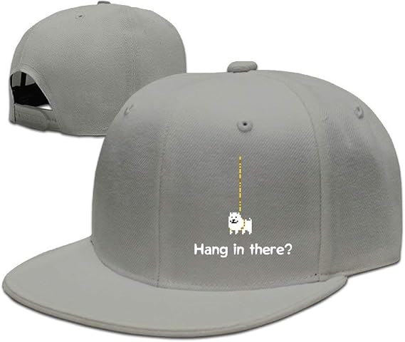 Amazon Co Jp ティナ Undertale Annoying Dog Rpg Game 平らつば 野球帽 キャップ 面白い スポーツ 男女兼用 調節可能 グレー One Size 服 ファッション小物