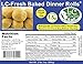 Low Carb Dinner Rolls (20 Rolls) - Fresh Baked - LC Foods - All Natural - No Sugar - High Protein - Diabetic Friendly