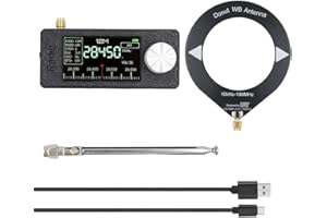 0.5-108mhz for MINI Radio, Pocket SI4732 Shortwave Radio Receiver with Portable Loop Antenna, for DSP Chip Full-Band Broadcas