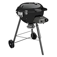  Kugelgrill Outdoorchef 480 G LH Chelsea 1-flammig XXL schwarz Balkon Garten ✔ Rollen ✔ Deckel ✔ rund ✔ rollbar ✔ stehend grillen ✔ Grillen mit Gas ✔ mit Rädern 