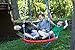 Web Riderz Superhero Outdoor Swing N' Spin- Safety rated to 600 lb, Adjustable length hanging ropes, Ready to hang, Easy Install, 39 Inch Diameter