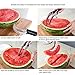 OUNONA Watermelon Slicer Watermelon Corer Stainless Steel and Free Gift Dual-Purpose Melon Baller