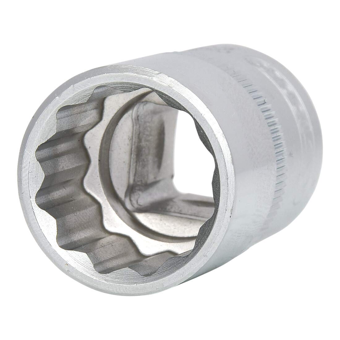 KS TOOLS 1/2-Inch Bi Hex Socket, 20mm, Matt, Chrome-plated Finish — image 1