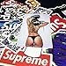 Fashion Laptop Stickers Waterproof Skateboard Pad Macbook Car Snowboard Bicycle Luggage Decor (104pcs)