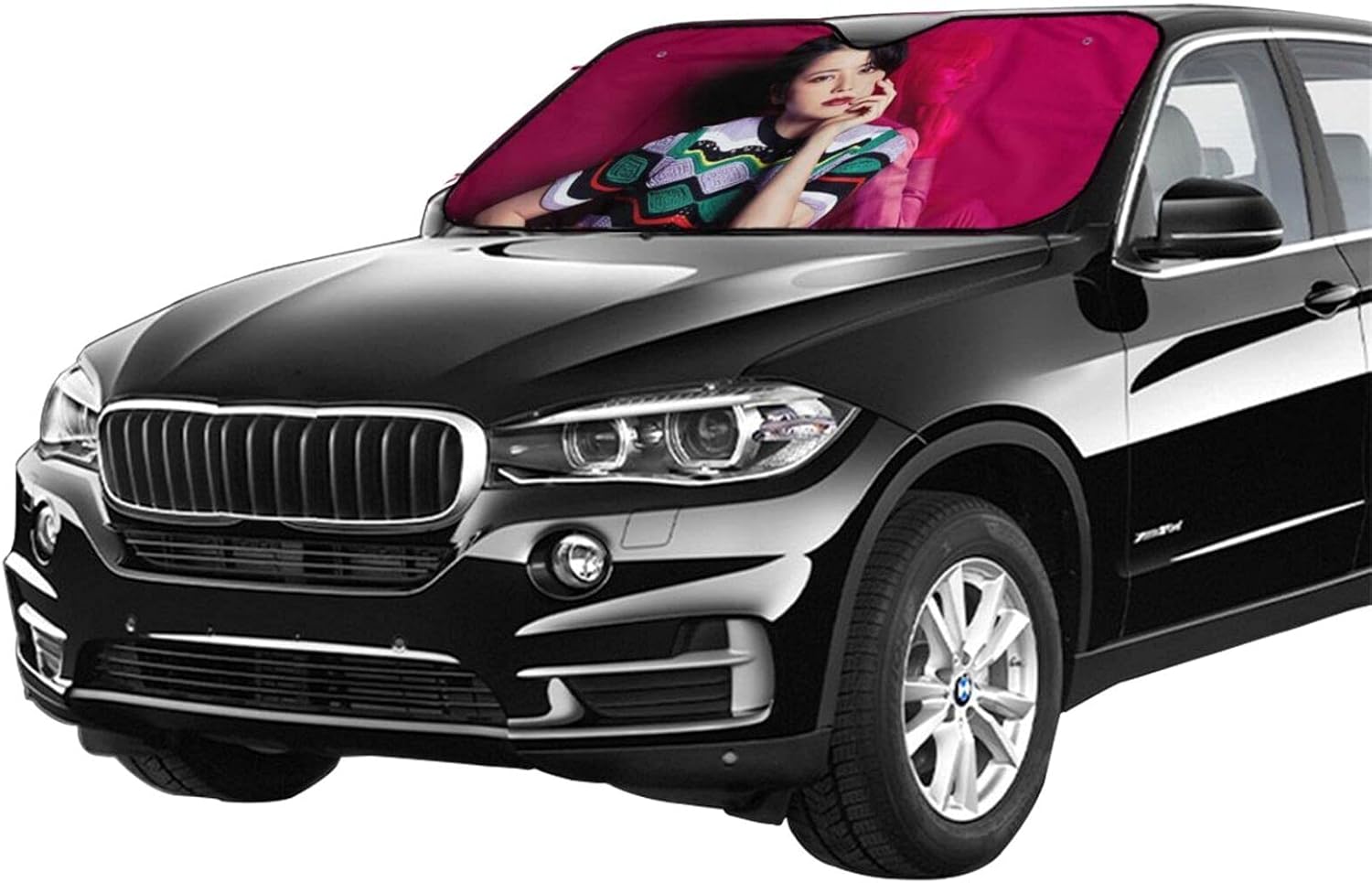 Amazon 長澤まさみ 3 高密度生地サンシェード 車サンシェード 紫外線 日差しカット最強 簡単取り付け 折り畳み式車用サンシェード 四季兼用 フロントガラスの車のサンバイザー カーサンシェード サンシェード 車 バイク