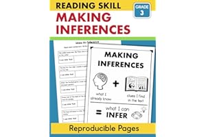 Making Inferences Grade 3 Workbook: How to Infer Using Text Evidence Reading Skill Practice Book