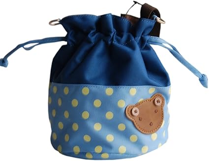 Amazon クマ スカイブルー Blanchoアップリケキッズファブリックアートバケットバッグ お弁当ランチボックス 買い物バッグ 19 81 Cm 14 48cm 16 00cm 子ども用バッグ ベビー マタニティ 通販
