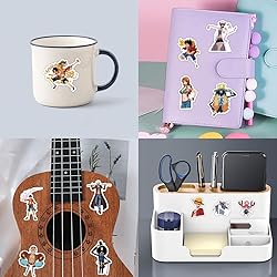 50pcs Cartoon Japanese Anime One Pice Stickers for