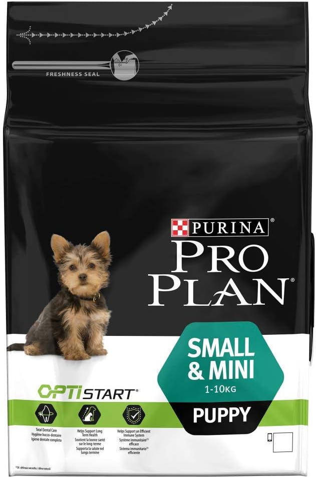 PRO PLAN Small & Mini Puppy Healthy Start Chicken Dry Dog Food 3kg, Transparent, 3 kg (Pack of 1) - Image 3