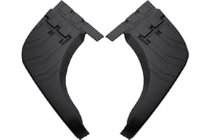 ANLSEIOD Rear Bumper Step Pad Compatible for Tundra 2007 2008 2009 2010 2012 2013 Pair Passenger/Driver Side Rear Bumper Step Pad Replaces# 52163-0C040/52164-0C040 TO1196100/TO1197100