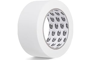 BATES CHOICE Bates Gaffers Tape, 2 Inch x 23 Yards, White, Non-Reflective, No Residue, Floor & Cable Tape