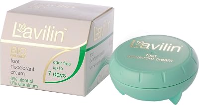 Lavilin Foot Cream 12.5g by Lavilin Odor Control Foot Cream