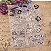 Welcome to Joyful Home 1pc Car Plane Motor Journey Rubber Clear Stamp for Card Making Decoration and Scrapbooking