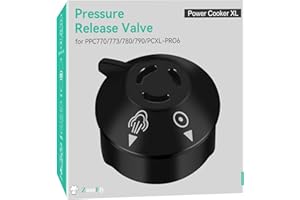 ZONEFLY Original Pressure Release Valve Compatible with Power Cooker Pressure Cooker XL Including PPC770, PPC773, PPC780, PPC790, PCXL-PRO6. Emeril Lagasse Pressure 6Qt 8Qt