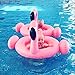 Amxylife Pink Flamingo Baby Swim Ride-On Float Swimming Pool Toys Inflatable Swimming Ring for Kids (31