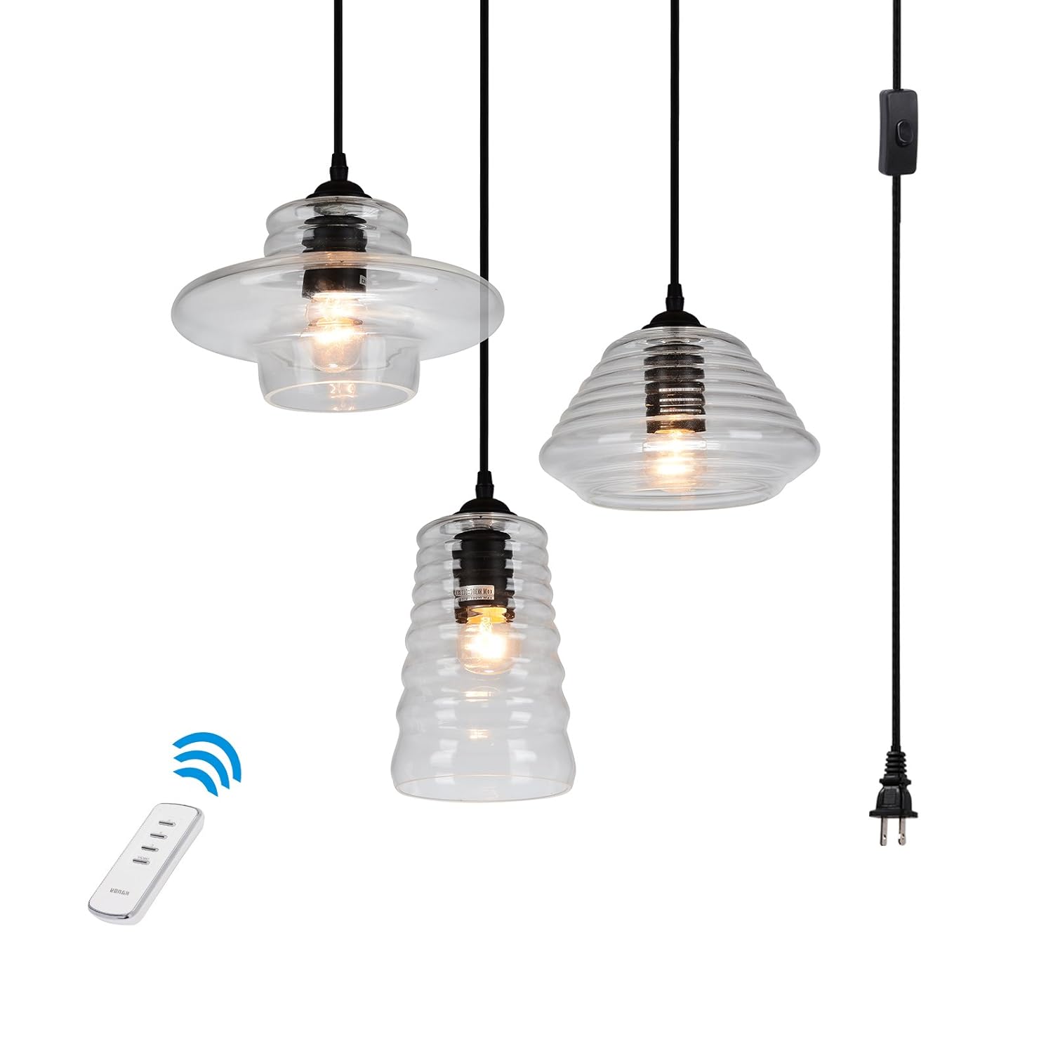 Best remote controlled plug in pendant lighting