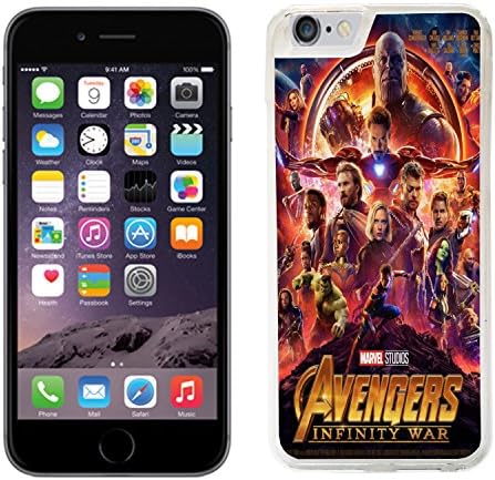 Marvel Avengers Infinity War case ( 45) fits iphone 4, 4s, 5 , 5s, 5c, SE 6, 6s,7, 8 ipod 5 & 6 cover hard protective (42) ironman hulk captain america phone mobile apple iphone x Superheroes (IPOD 5TH& 6TH TOUCH)