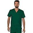 Cherokee Men Scrubs Top Workwear Revolution Tuckable V-Neck WW690