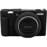 Easy Hood ZV-1F Camera Case, Soft Silicone Rubber Protective Cover Skin for Sony ZV1F/ZV-1 II/ZV-1M2/ZV-1 Mark II Vlog Camera