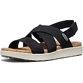 KEEN womens Elle Criss Cross Premium Comfortable Fashion Casual WedgeSandals