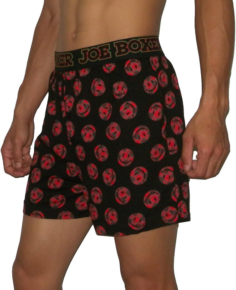 Joe Boxer Mens Button Fly Comfortable Fit Boxer Shorts/Underwear