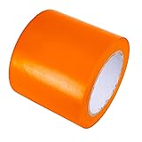 GTSE 4 inch x 108 ft Orange PVC Vinyl Floor