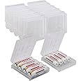Tenergy 10 Pack Plastic Storage Case for AA/AAA Batteries (Batteries Sold Separately)