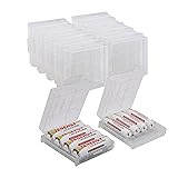 Tenergy 10 Pack Plastic Storage Case for AA/AAA