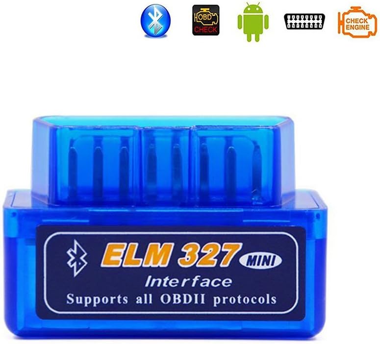 Bluetooth OBD2 Scanner OBDII Car Diagnostic Adapter Check Engine Light Scan Tool Code Reader for Android