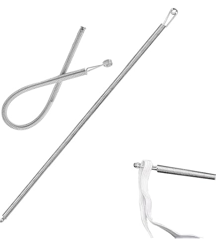 6 Pièces Enfile Aiguilles Cordon, Enfile Aiguilles Ruban, Clips Enfil Aiguilles Pour Enfiler Des Cordons, Pour Ruban, Ceinture Élastique, Bande Caoutchouc