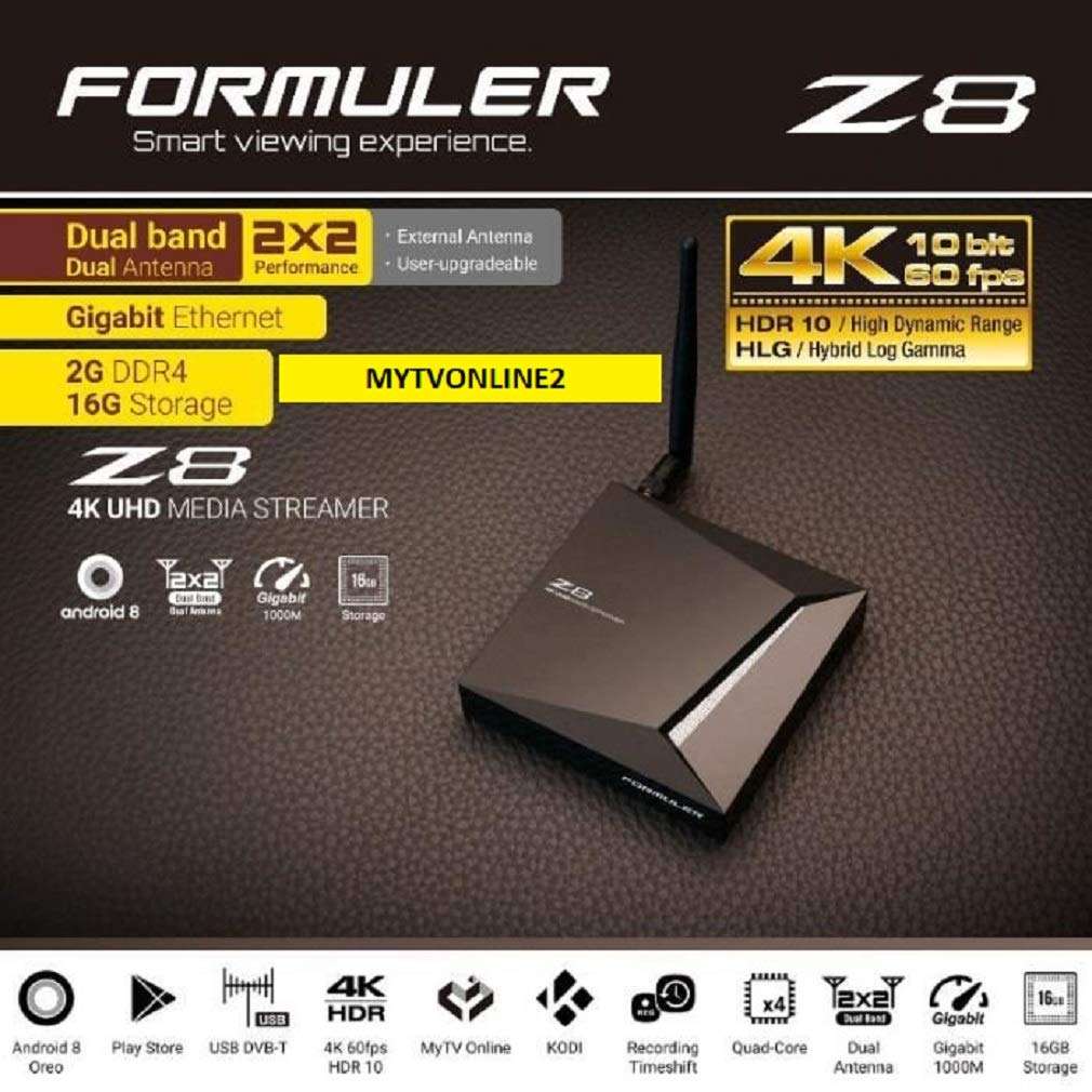 Formuler Z8 4K UHD Box: Amazon.es: Electrónica