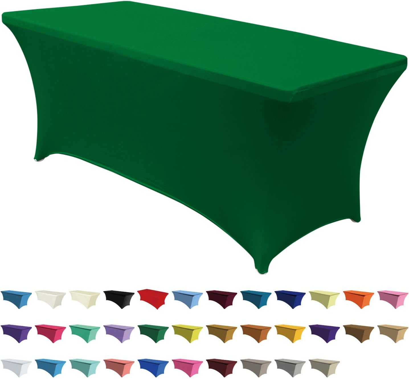 ABCCANOPY Kitchen Spandex Table Cover 6ft Stretchable Tablecloth