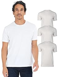 True Classic 3 Pack, White, Men's Short Sleeve Crew