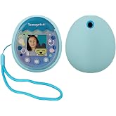 xcivi Silicone Cover &amp; Lanyard for Tamagotchi Pix Virtual Pet Game Machine | Silicone Shell Compatible With Tamagotchi PIX, Full Fit Unobstructed Camera &amp; Buttons, Matching Lanyard Easy Outdoor Carry