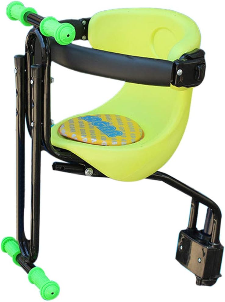 GODNECE Front Baby Bike Seat, Quick Release Child Bike Seat Front mounted Detachable Bike Seat Bike Front Seat for Kids Age 1-6 Years