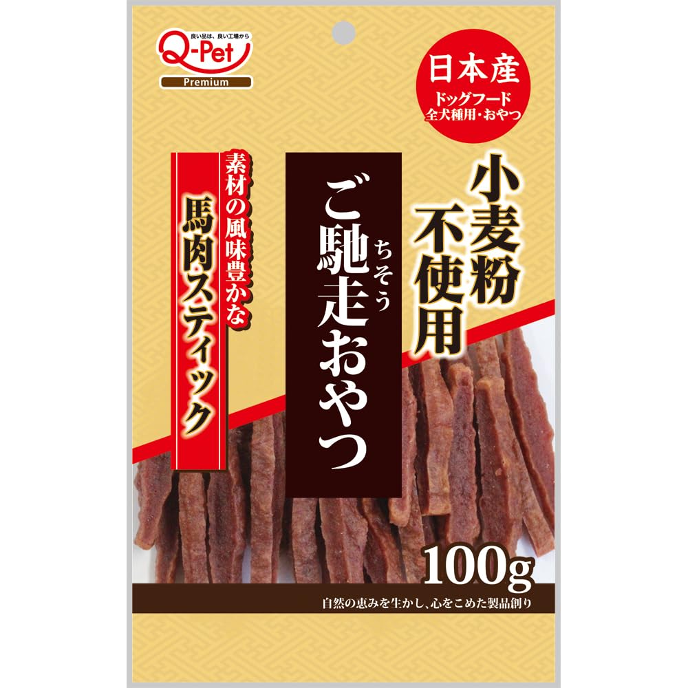 ご馳走おやつ 馬肉スティック100gｘ3袋商品画像