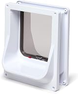 Pet Mate Cat Mate 4-Way Locking Electromagnetic Cat Flap 254 White view 5