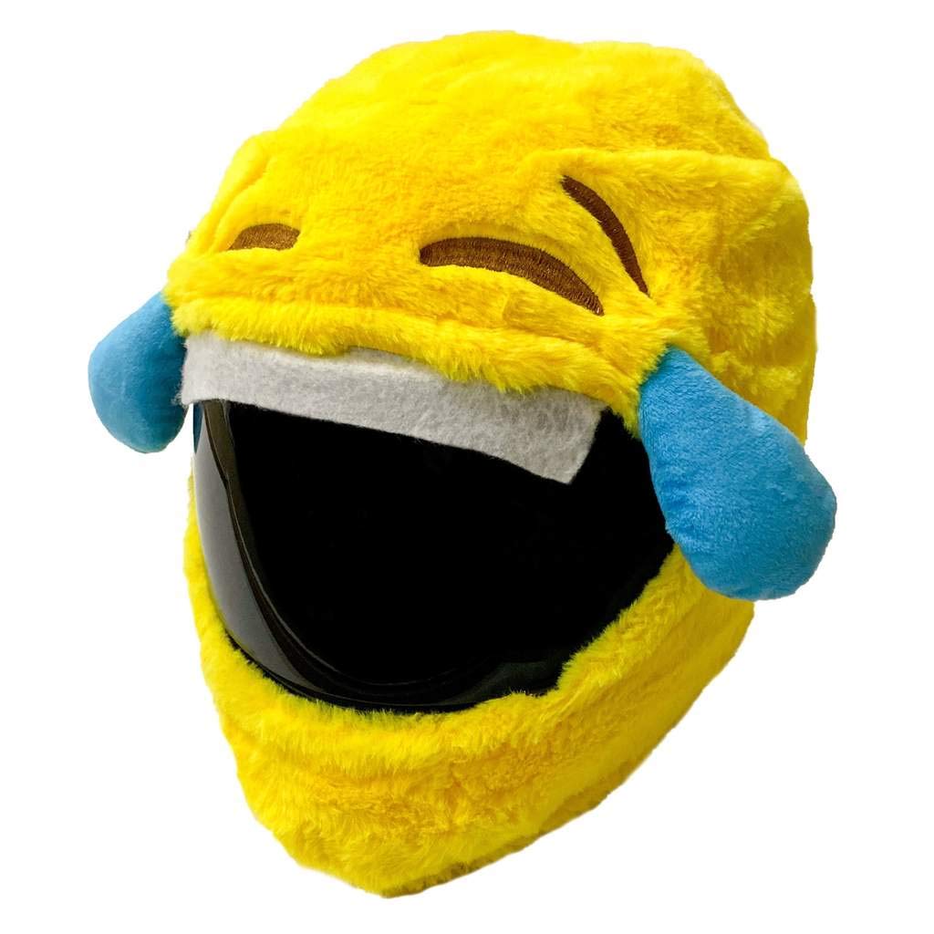 Buy Laughing Emoji Motorcycle Helmet 