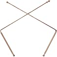 Zhitaoxun 2X 99.9% Copper Dowsing Rod - Divining Rods with Box, Ghost Hunting, Water Divining, Spirit Hunting,Detect Gold,Yes No Questions etc