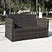 Giantex 4 PCS Cushioned Wicker Patio Sofa Furniture Set Garden Lawn Seat Gradient Brown