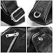 tuowan Small Sling Bag Crossbody Backpack Over the Shoulder Bag for Men Women Travel Outdoors, Lightweight Chest Pack (Small, PU leather)