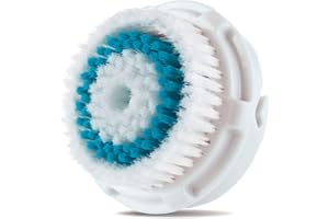 Replacement Deep Pore Facial Cleansing Brush Head Compatible with Clarisonic Mia 1, Mia2, Mia3/Aria, Mia Prima, SMART Profile