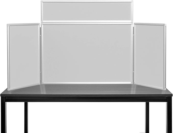 Panelwarehouse 3 Panel Tabletop Midi Desktop Folding Display Board