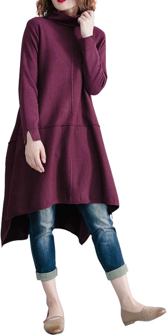 Amazon リトルコンフェ Fe1604 1 タートル レディース 女性 キレイメ オシャレ ニット ボルドー トップス アタタカイ 厚手 アッタカイ カッコイイ 袖長 女の子 無地 春秋冬 タートルネックカットソー シンプル 長袖 カワイイ ガールズ 秋 冬 春秋 秋春 秋冬 秋用 冬用