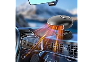 OBEST Car Heater 24Volt, Portable Car Heating/Cooling Fan 2 in 1, Car Windscreen Defogger Defroster Anti-Fog with Cigarette L