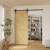 TSMST 200CM Sliding Door Track Barn Door Hardware Kit view 2